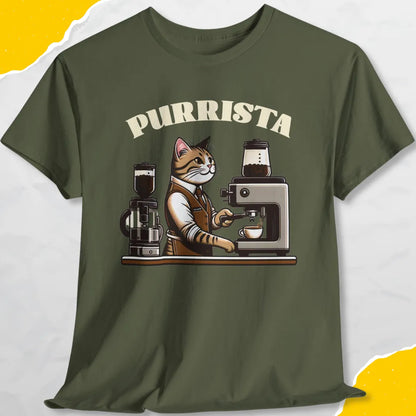 Purrista - Unisex Softstyle Tee Cat T-Shirt