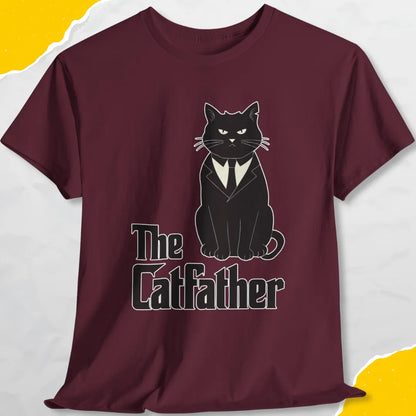 The Catfather - Unisex Softstyle Tee Cat T-Shirt