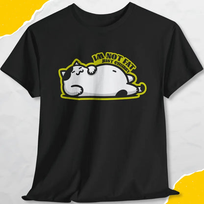 I'm Not Fat Just Chubby - Unisex Softstyle Tee Cat T-Shirt