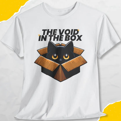 The Void In The Dark - Unisex Softstyle Tee Cat T-Shirt