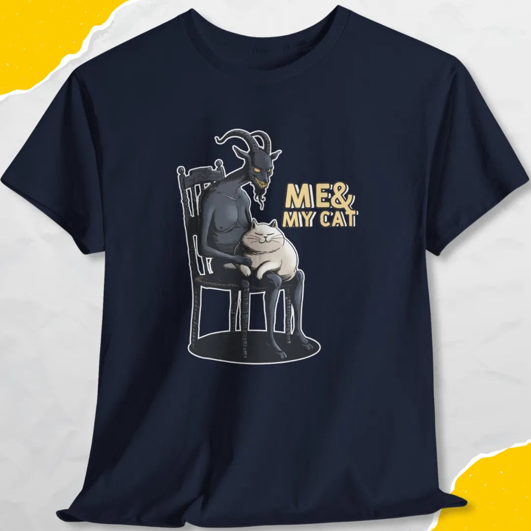 Me & My Cat - Unisex Softstyle Tee Cat T-Shirt