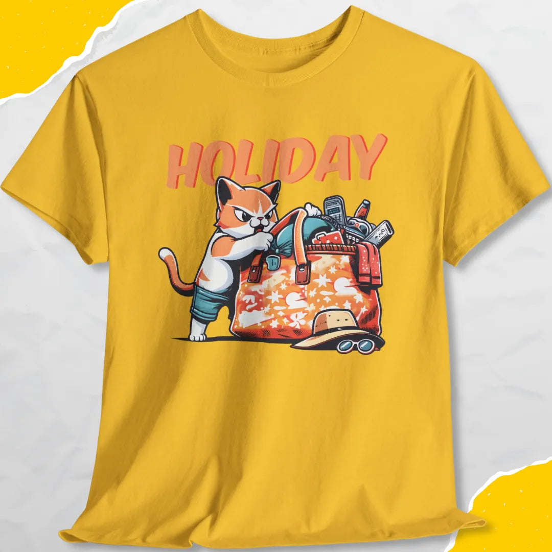 Holiday - Unisex Softstyle Tee Cat T-Shirt