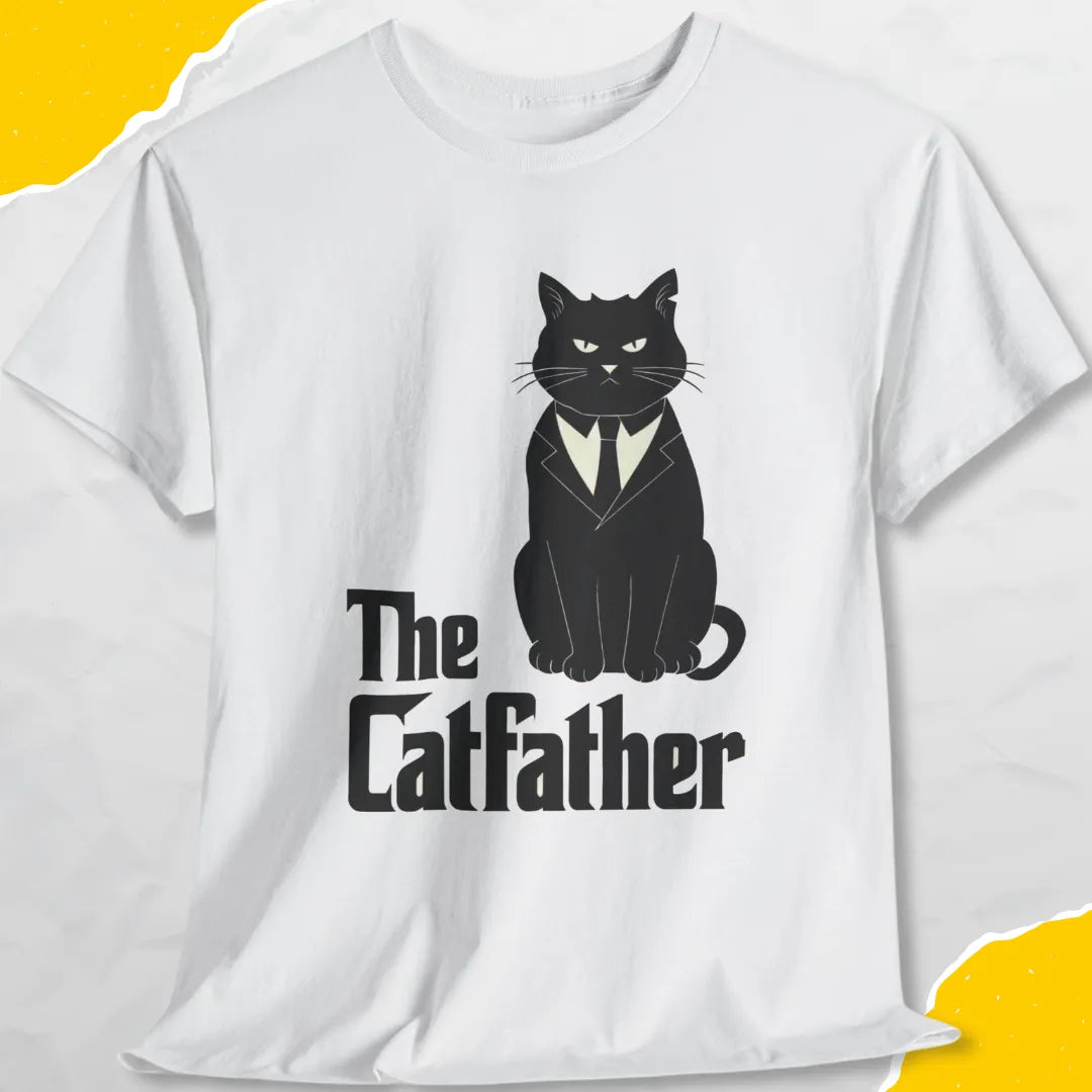 The Catfather - Unisex Softstyle Tee Cat T-Shirt