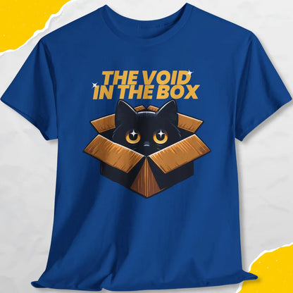 The Void In The Dark - Unisex Softstyle Tee Cat T-Shirt