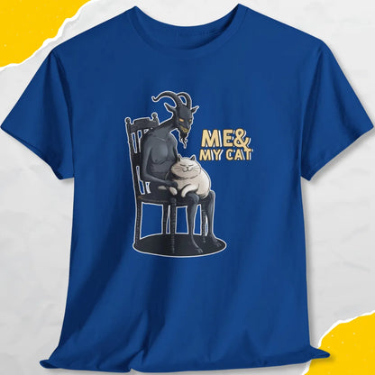 Me & My Cat - Unisex Softstyle Tee Cat T-Shirt