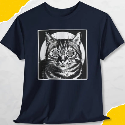 Cat Hypnotize - Unisex Softstyle Tee Cat T-Shirt