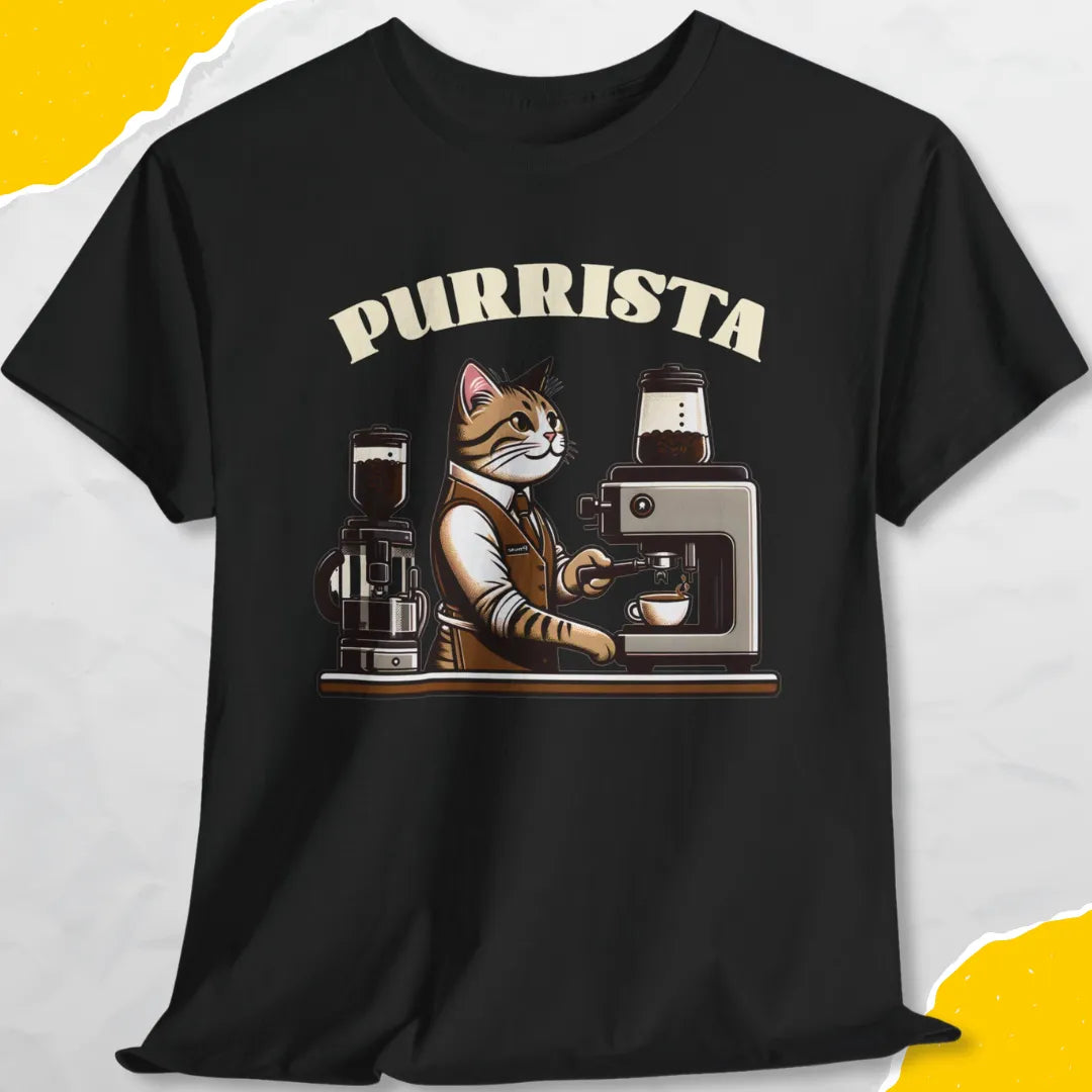 Purrista - Unisex Softstyle Tee Cat T-Shirt