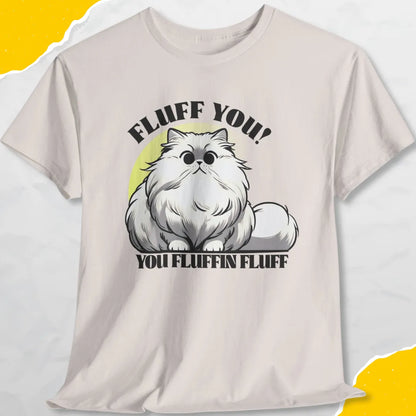 Fluff You! You Fluffin Fluff! - Unisex Softstyle Tee Cat T-Shirt