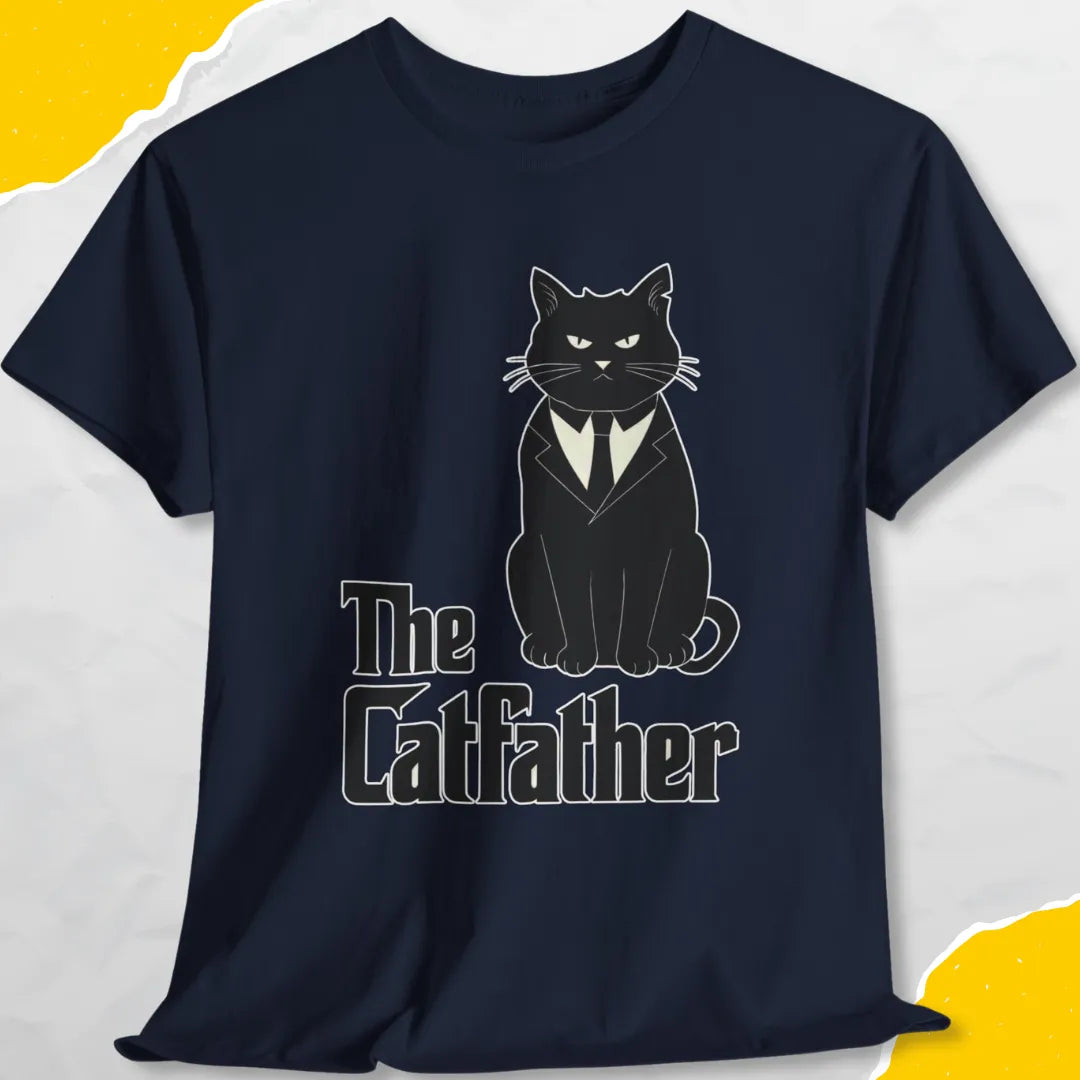 The Catfather - Unisex Softstyle Tee Cat T-Shirt